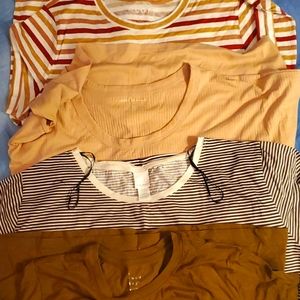 Tee bundle. NWOT. Loft. American eagle. h&m. A new day. 4 XL tees